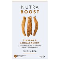 NutraBoost Fatigue & Mental Tea - Ginseng & Ashwagandha
